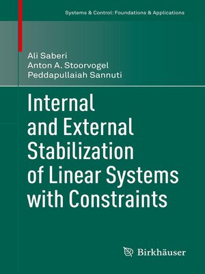 cover image of Internal and External Stabilization of Linear Systems with Constraints